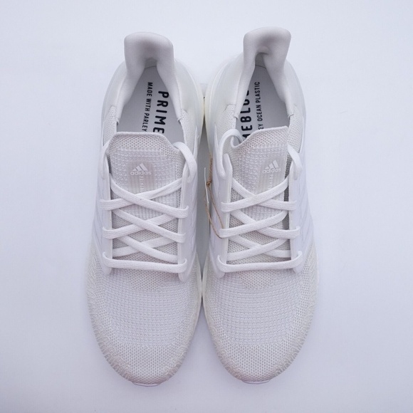 SLD NEW adidas Men's Ultraboost 20 Sparkling Shoes FW8721 White/Iridescent - Picture 5 of 7